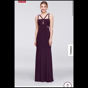 Xscape Purple Gown